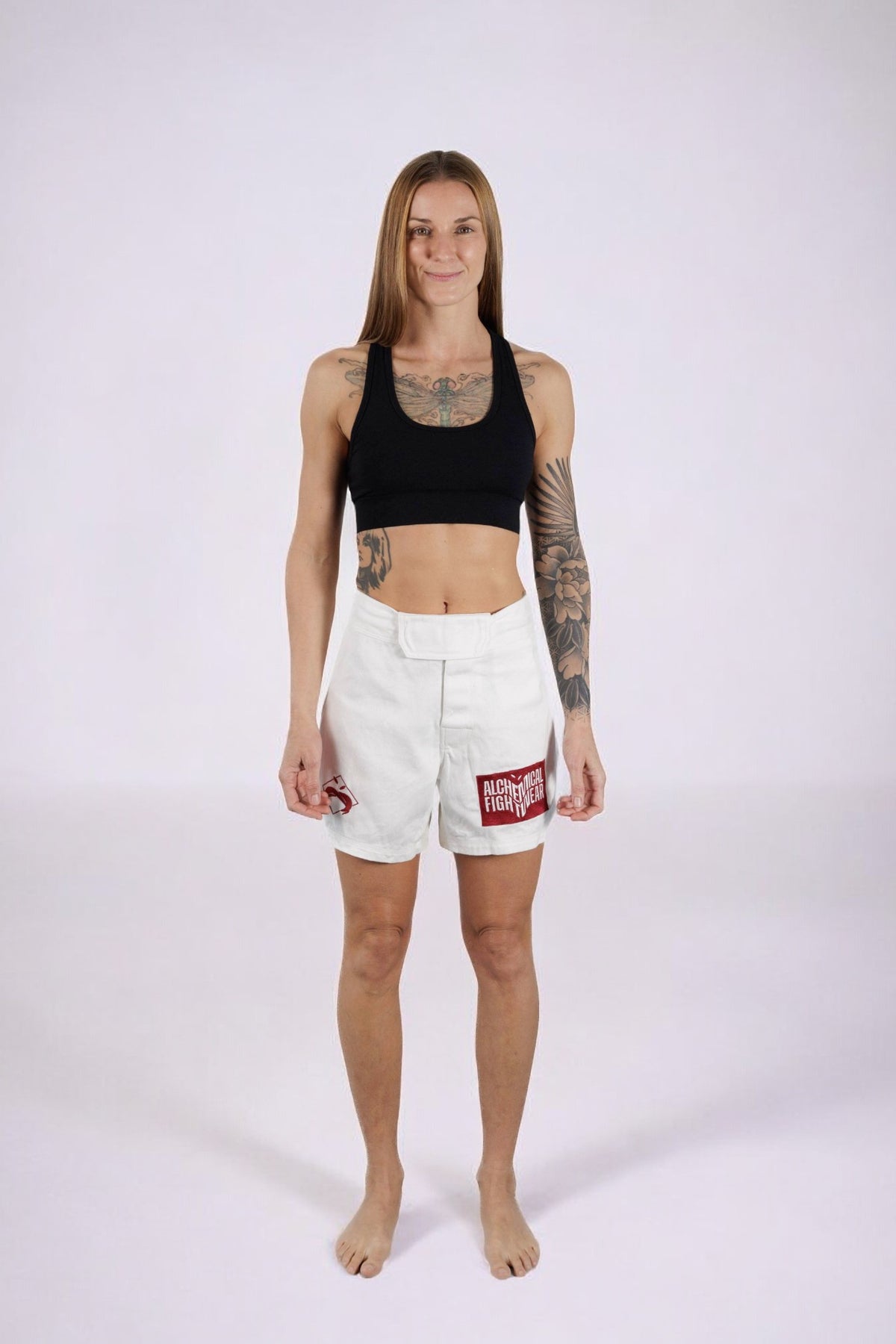 Alchemical Grappling Shorts - White