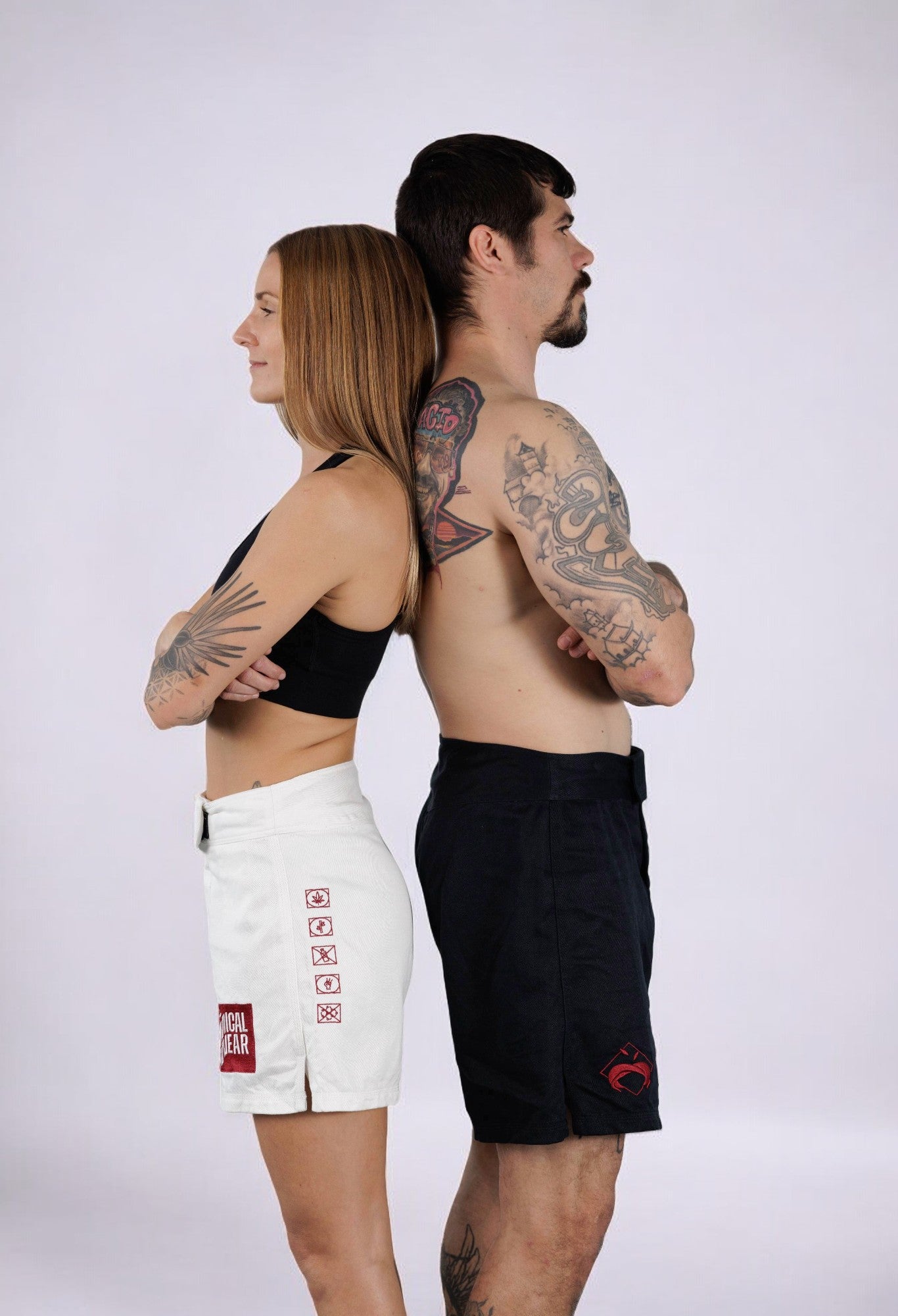 Alchemical Grappling Shorts - White