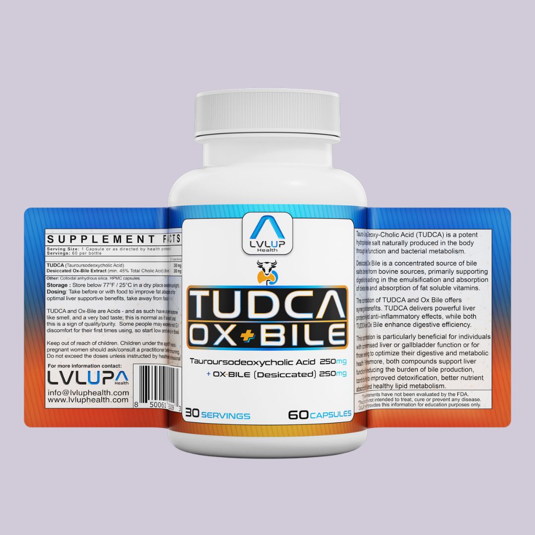 LVLUP TUDCA + Ox Bile