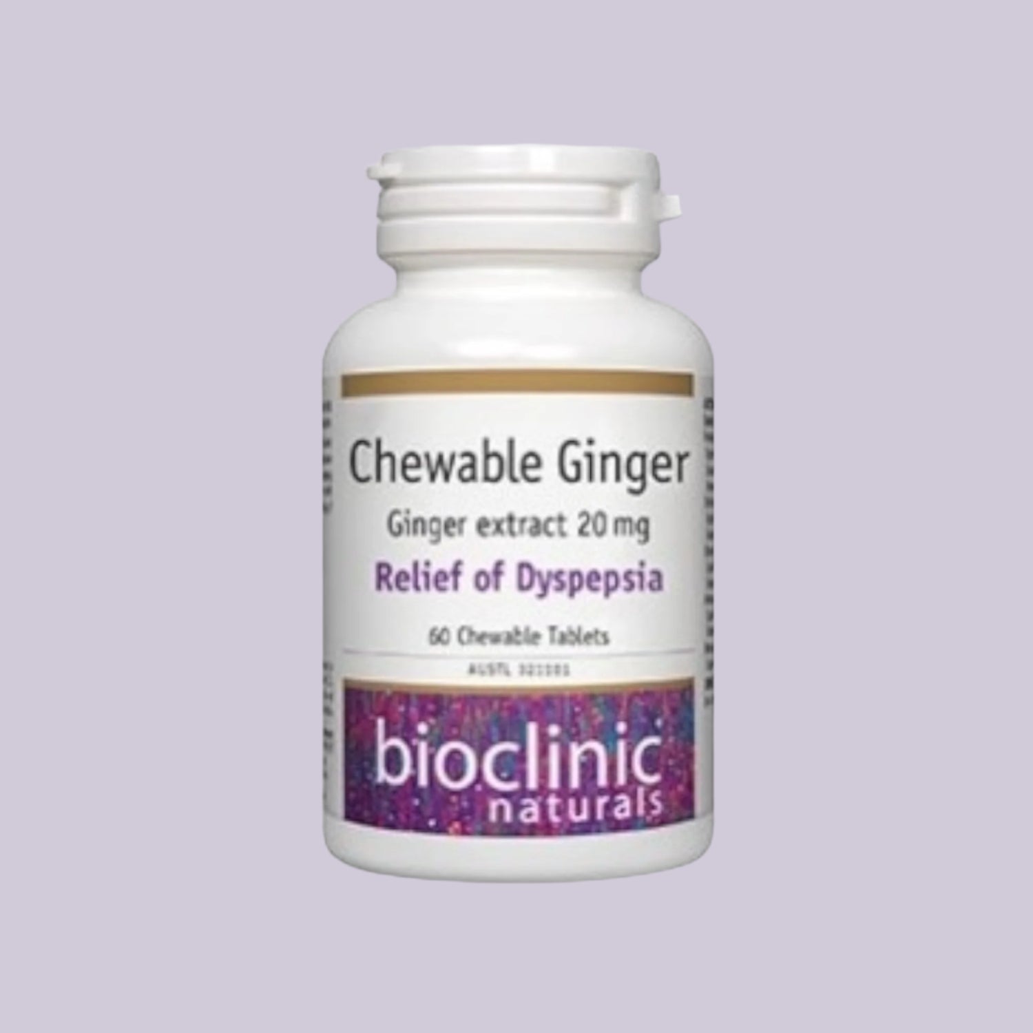 Bioclinic Naturals Chewable Ginger