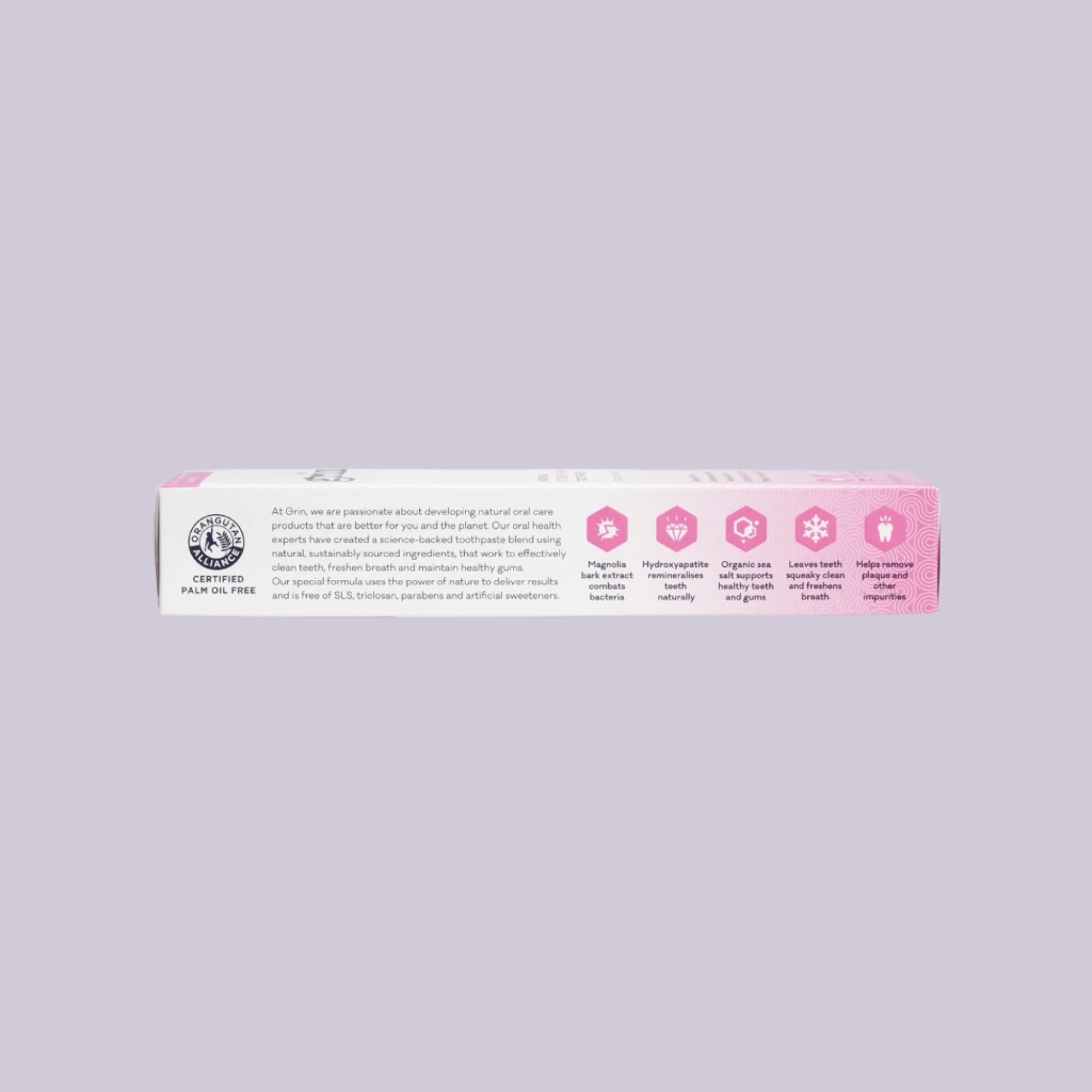 Grin Natural Strengthening Toothpaste