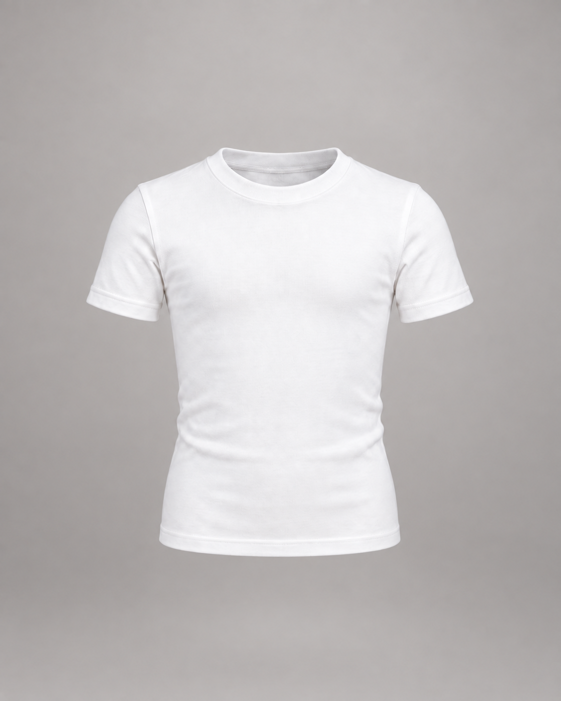 Youth White Hemp Rashguard Short Sleeve