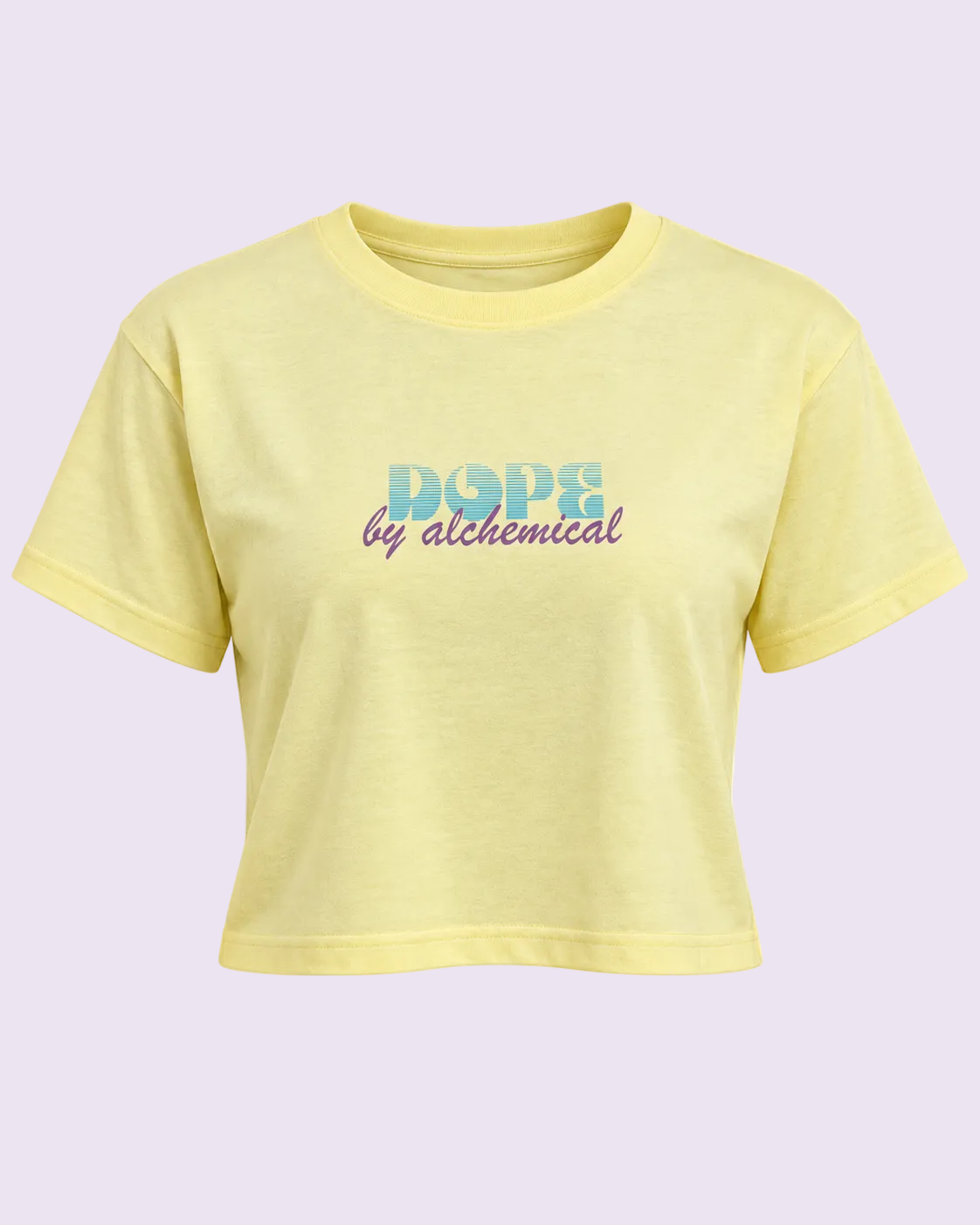 Mellow Yellow Ladies Crop