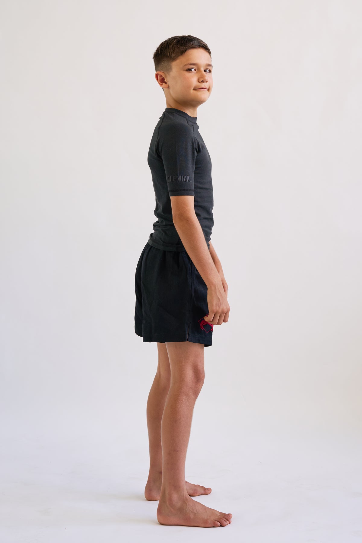 Youth Hemp Rashguard Short Sleeve