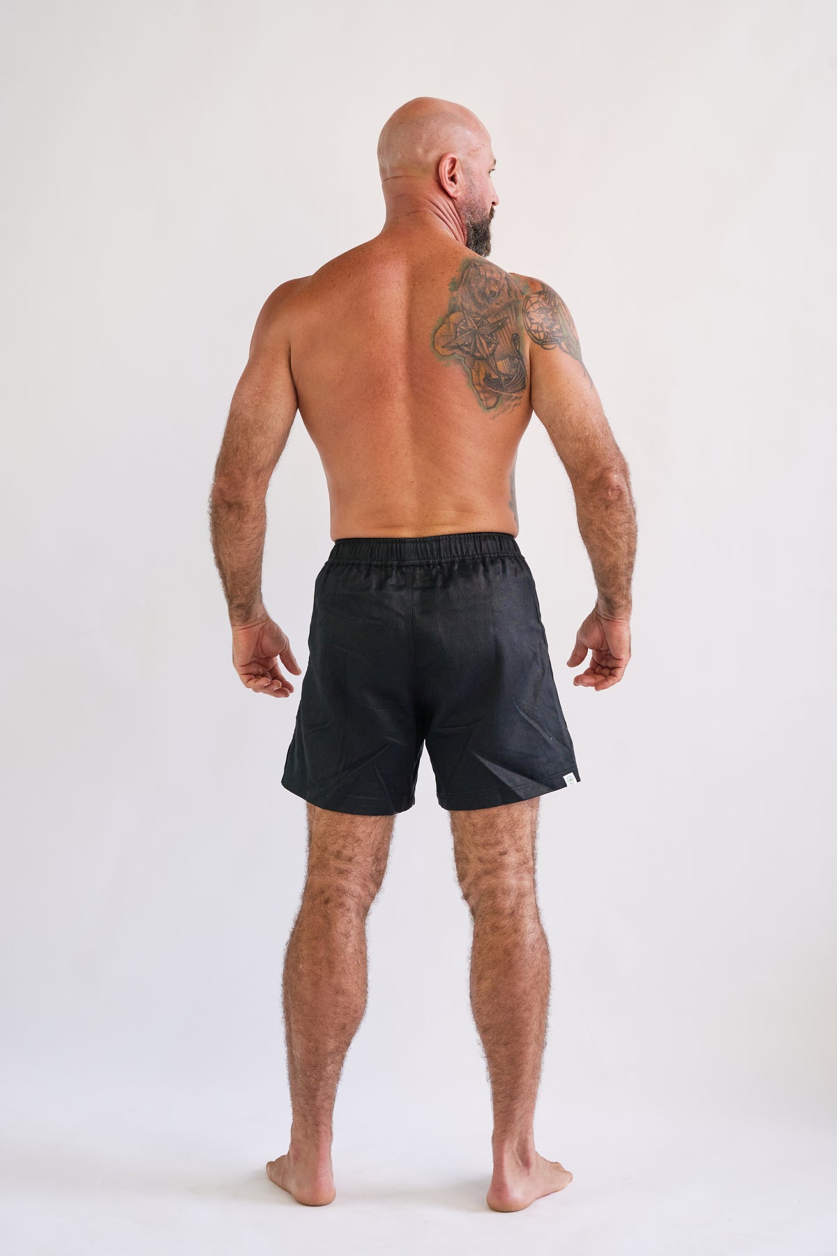 Grappling Shorts - Charcoal & Olive