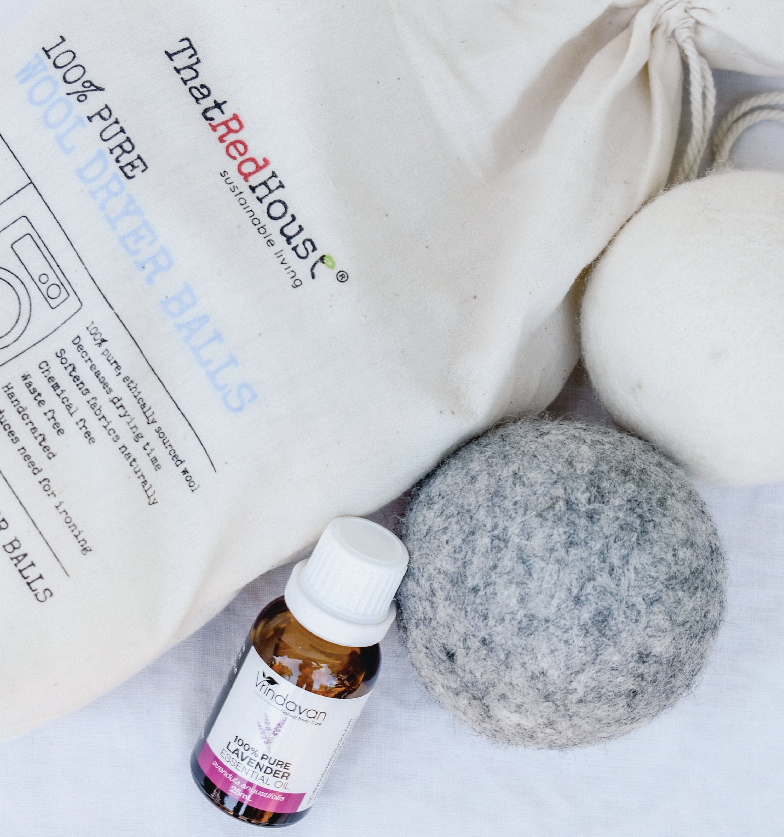 Wool Dryer Balls &amp; Essential Oil