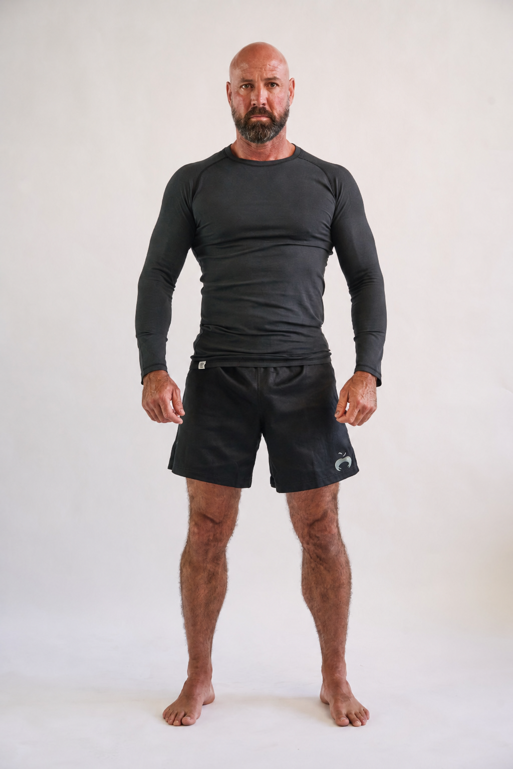OG Hemp Black Rash Guard - Long Sleeve
