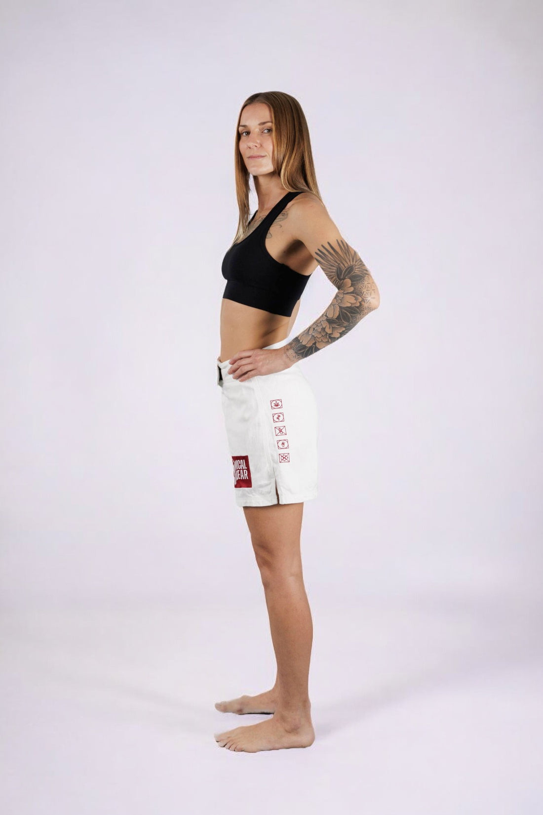 Alchemical Grappling Shorts - White