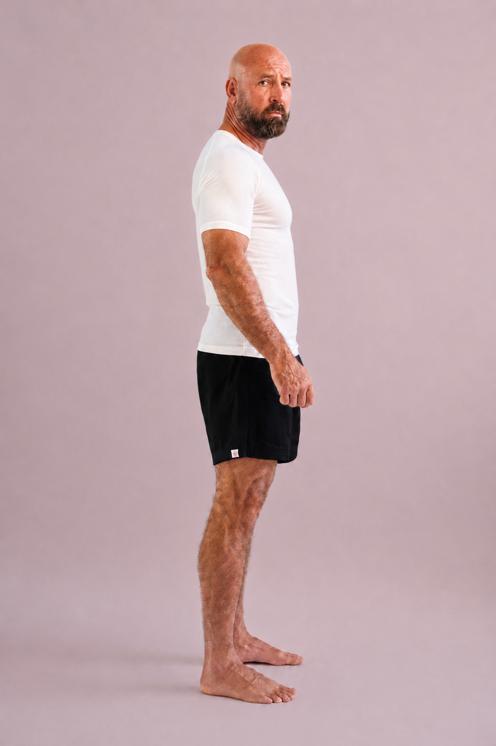 White Hemp Rash Guard - Short Sleeve