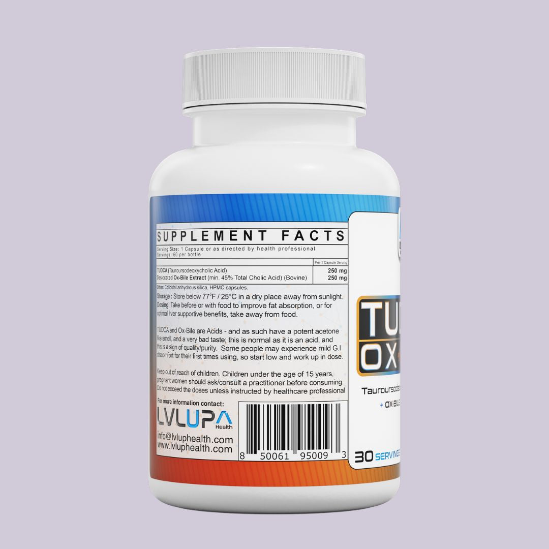 LVLUP TUDCA + Ox Bile