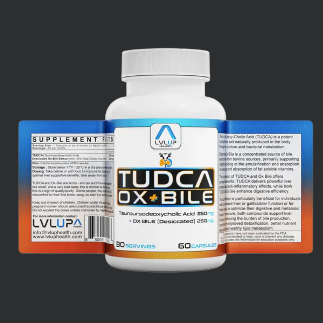 LVLUP TUDCA + Ox Bile