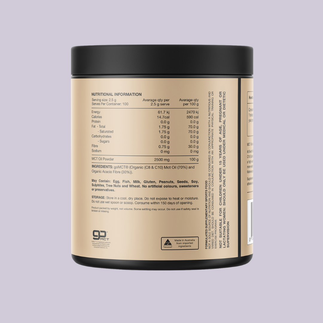 Switch Nutrition 100% Pure MCT Oil Powder