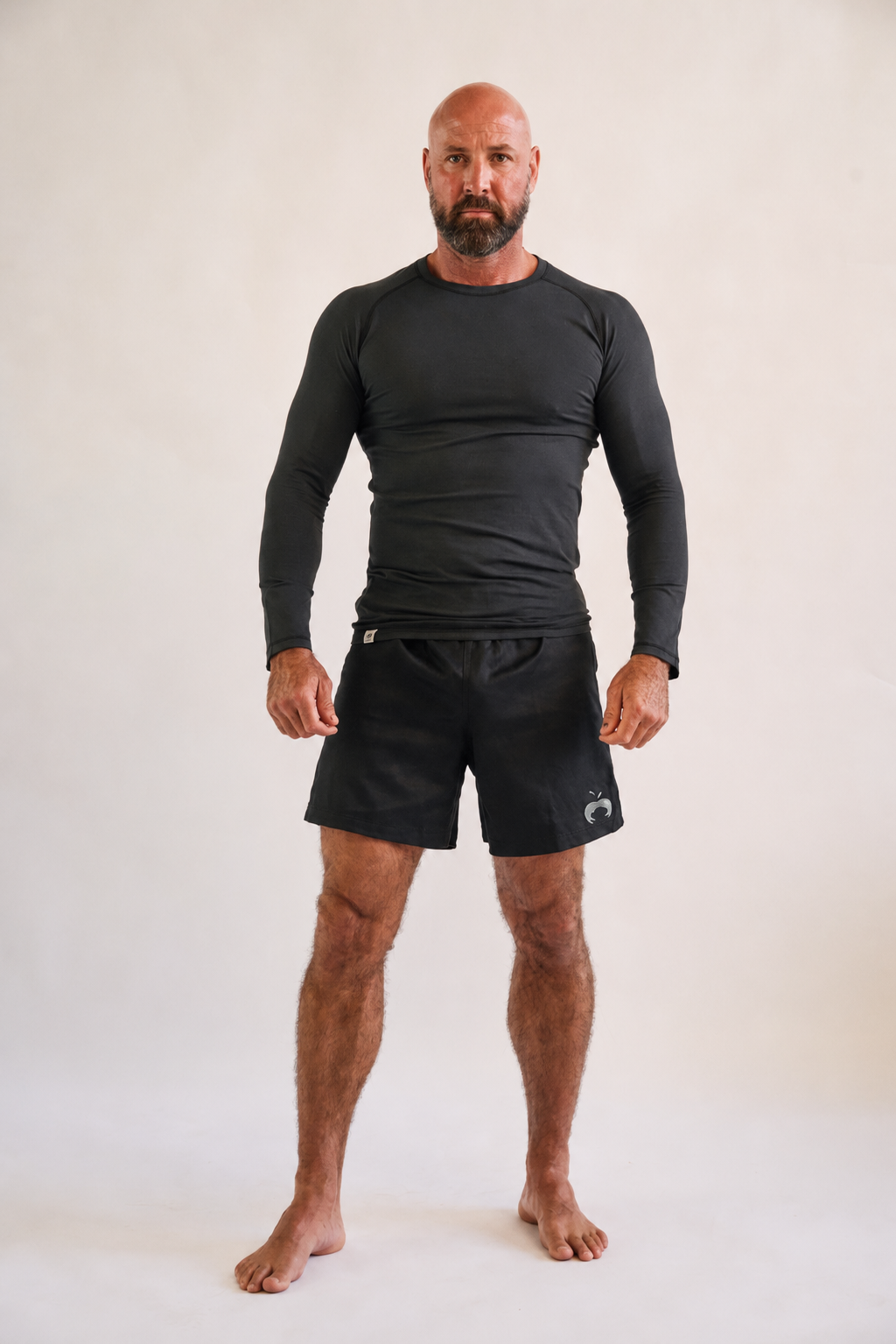 OG Hemp Black Rash Guard - Long Sleeve