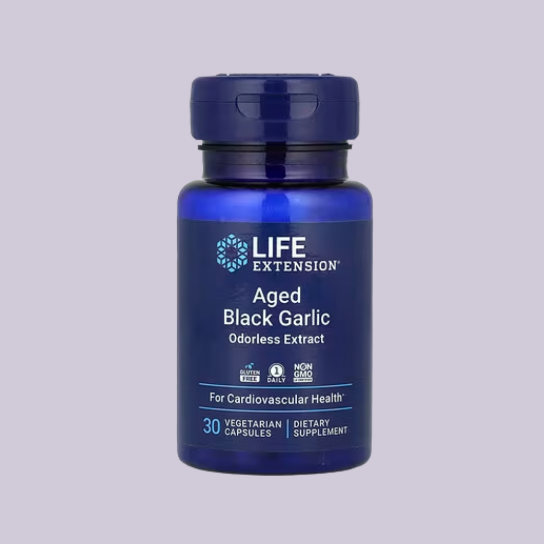 Life Extension Aged Black Garlic - 30 Capsules