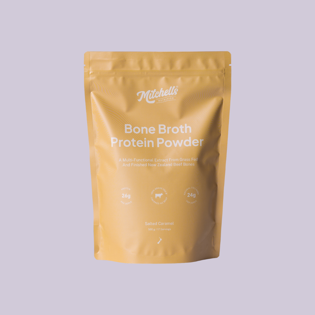 Mitchells Nutrition Bone Broth Powder - Salted Caramel