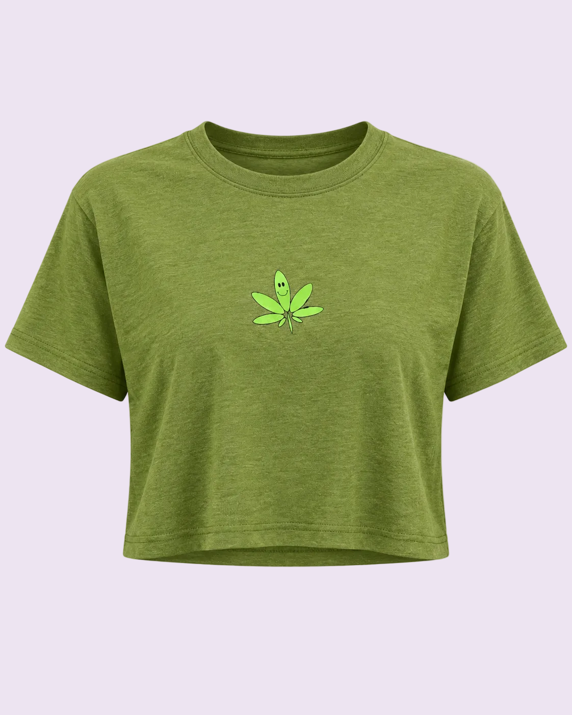 Forest Ladies Crop - Green