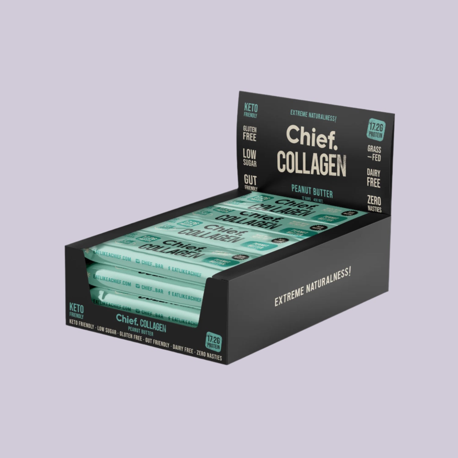 Chief Collagen Bar - Peanut Butter