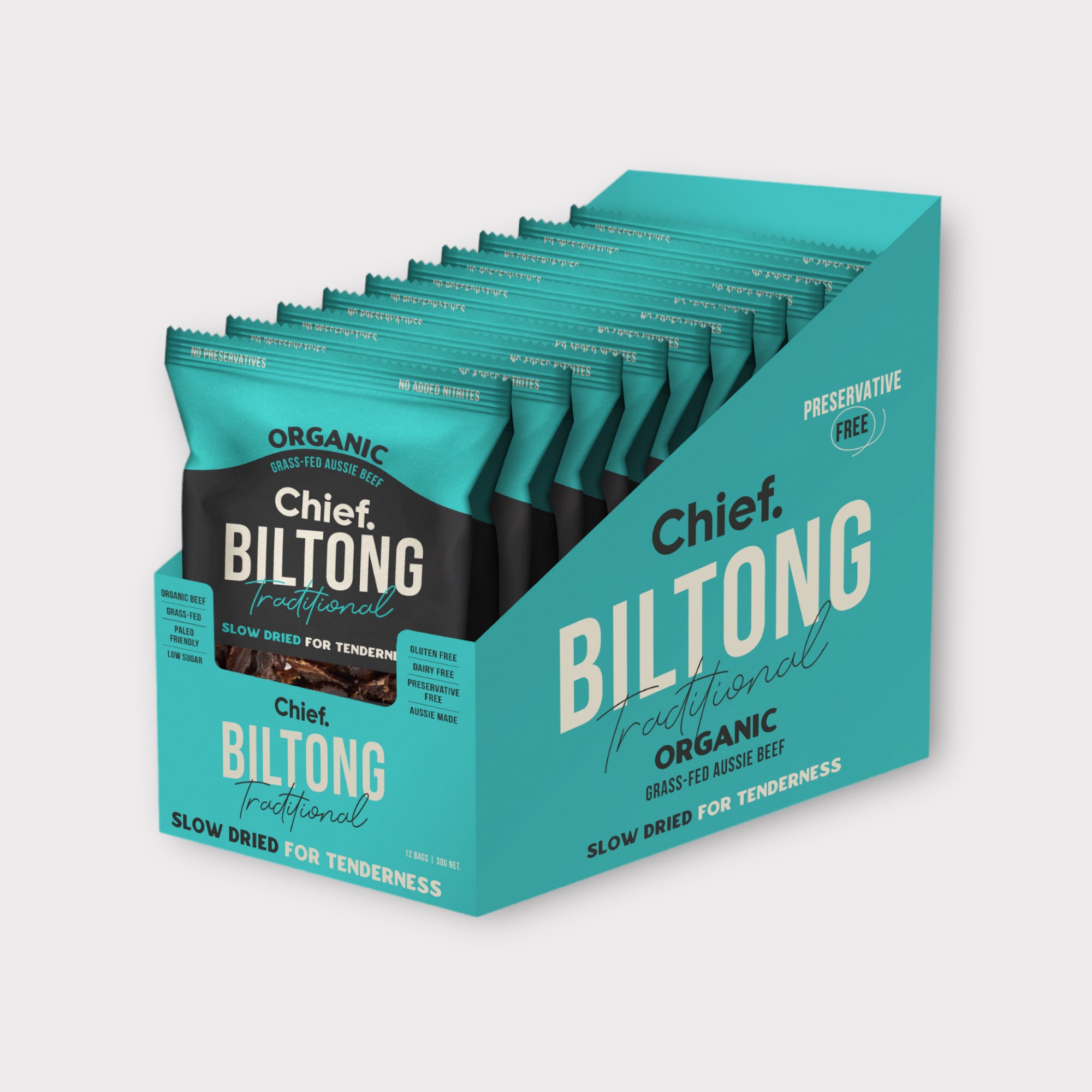 Chief Biltong - Traditional 90g