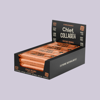 Chief Collagen Bar - Hazelnut Brownie