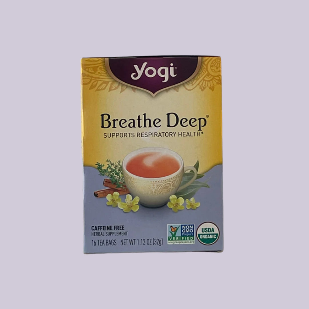 Yogi Breathe Deep Ayurvedic Tea