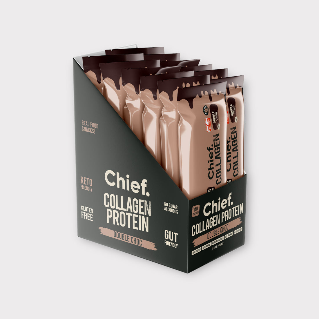 Chief Collagen Bar - Double Chocolate