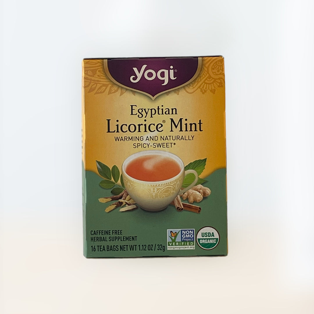 Yogi Egyptian Licorice Mint Ayurvedic Tea
