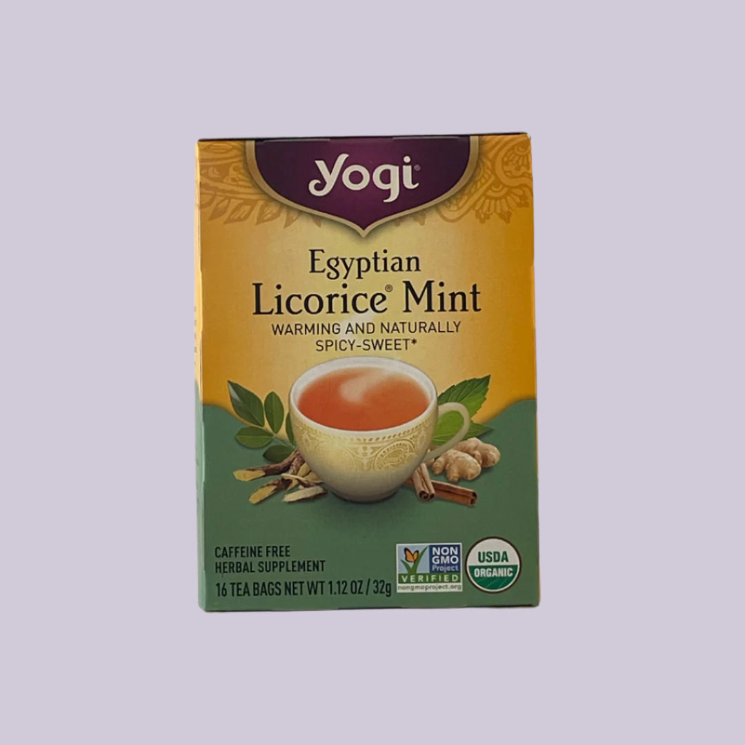 Yogi Egyptian Licorice Mint Ayurvedic Tea