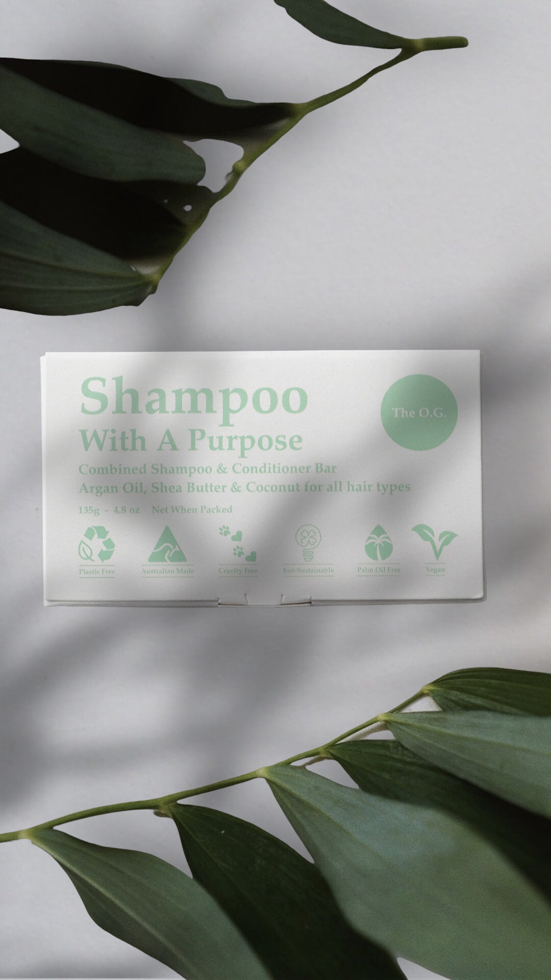 Shampoo With a Purpose The OG Shampoo Bar- Plastic Free