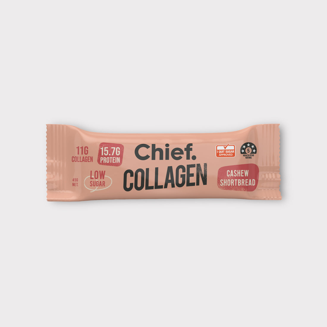 Chief Collagen Bar - Cashew Shortbread