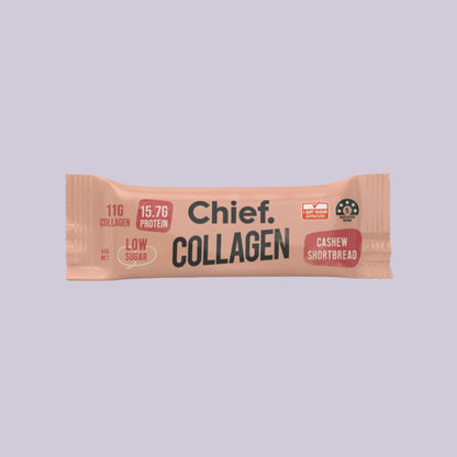 Chief Collagen Bar - Cashew Shortbread