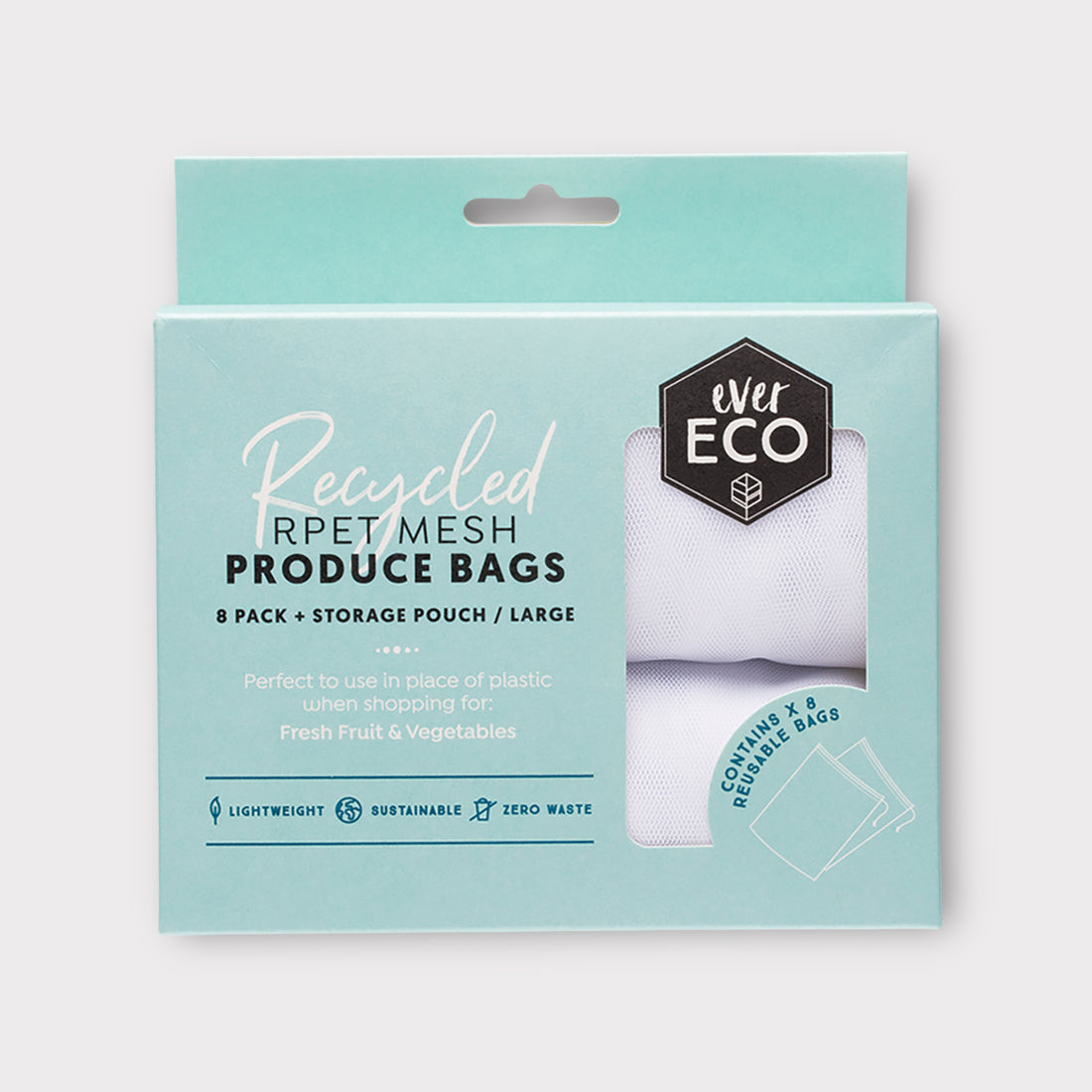 EverEco Recycled RPET Mesh Product Bags