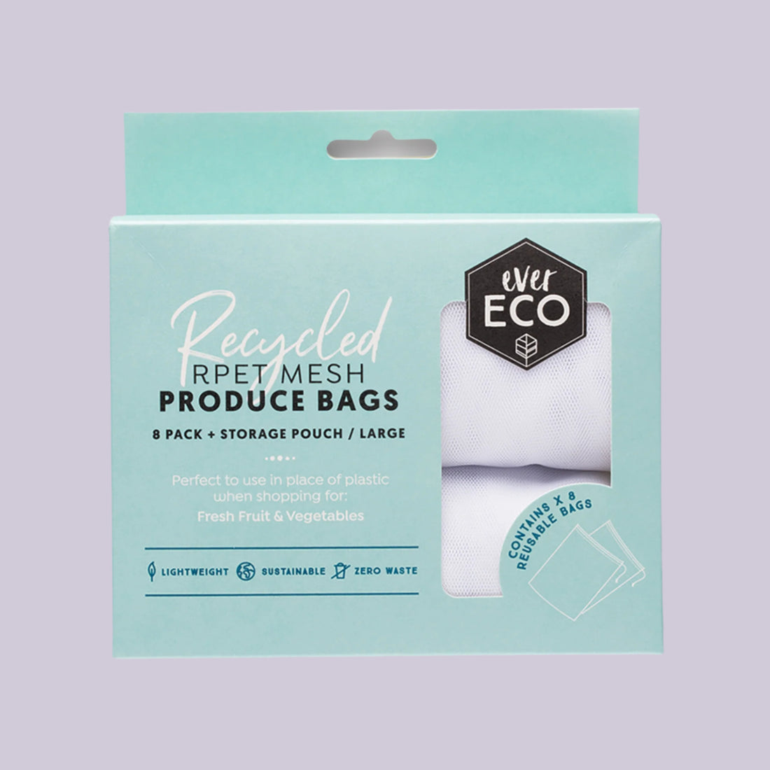 EverEco Recycled RPET Mesh Product Bags