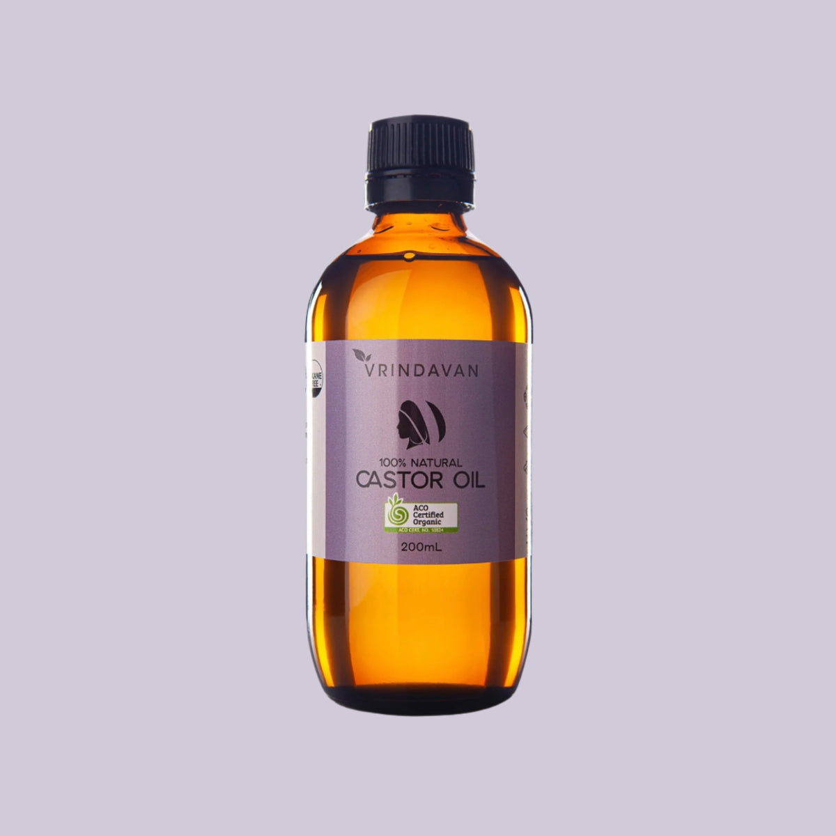 Vrindavan 100% Natural Castor Oil - 200ml