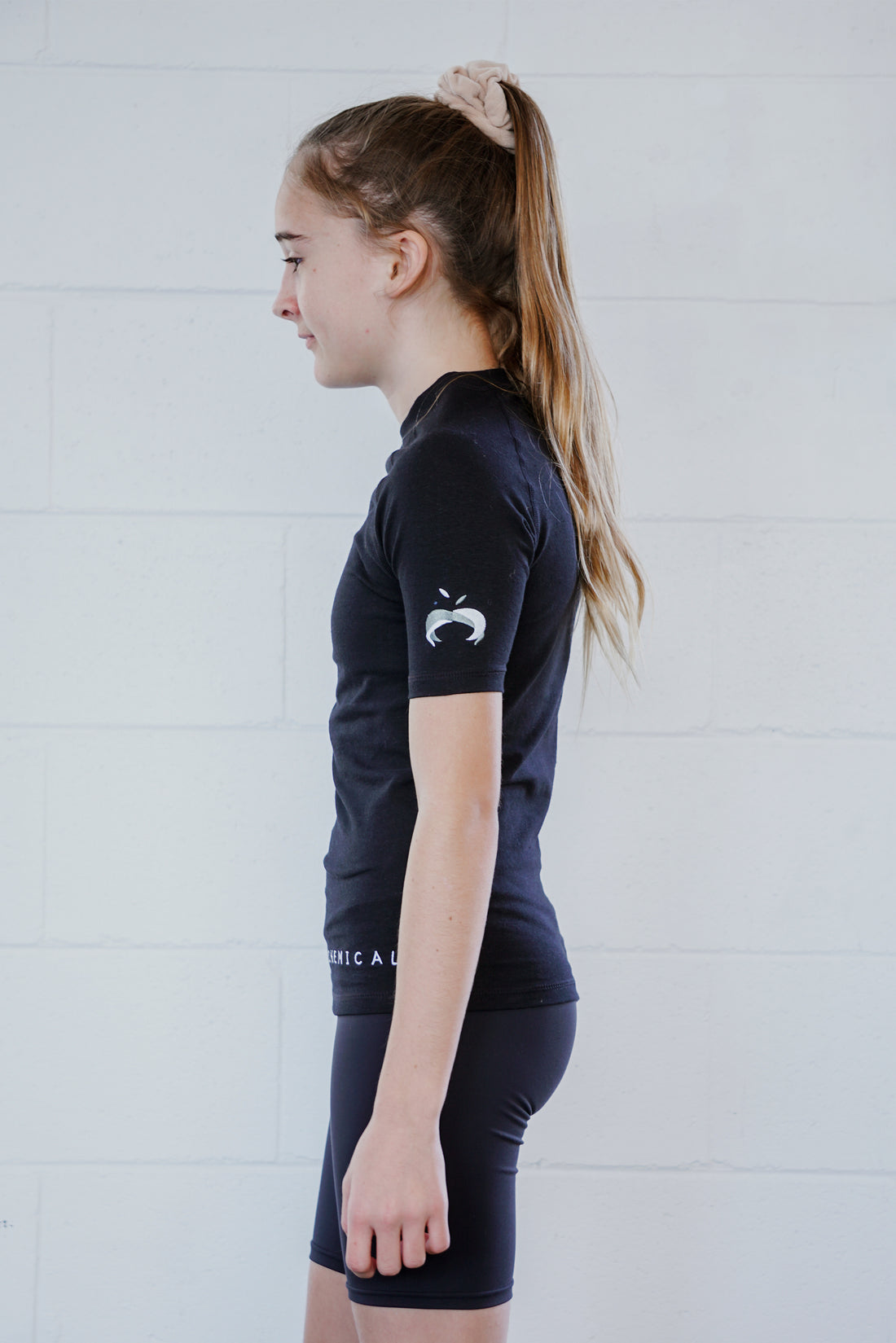 Youth Hemp + Cotton Rash Guard - Short Sleeve