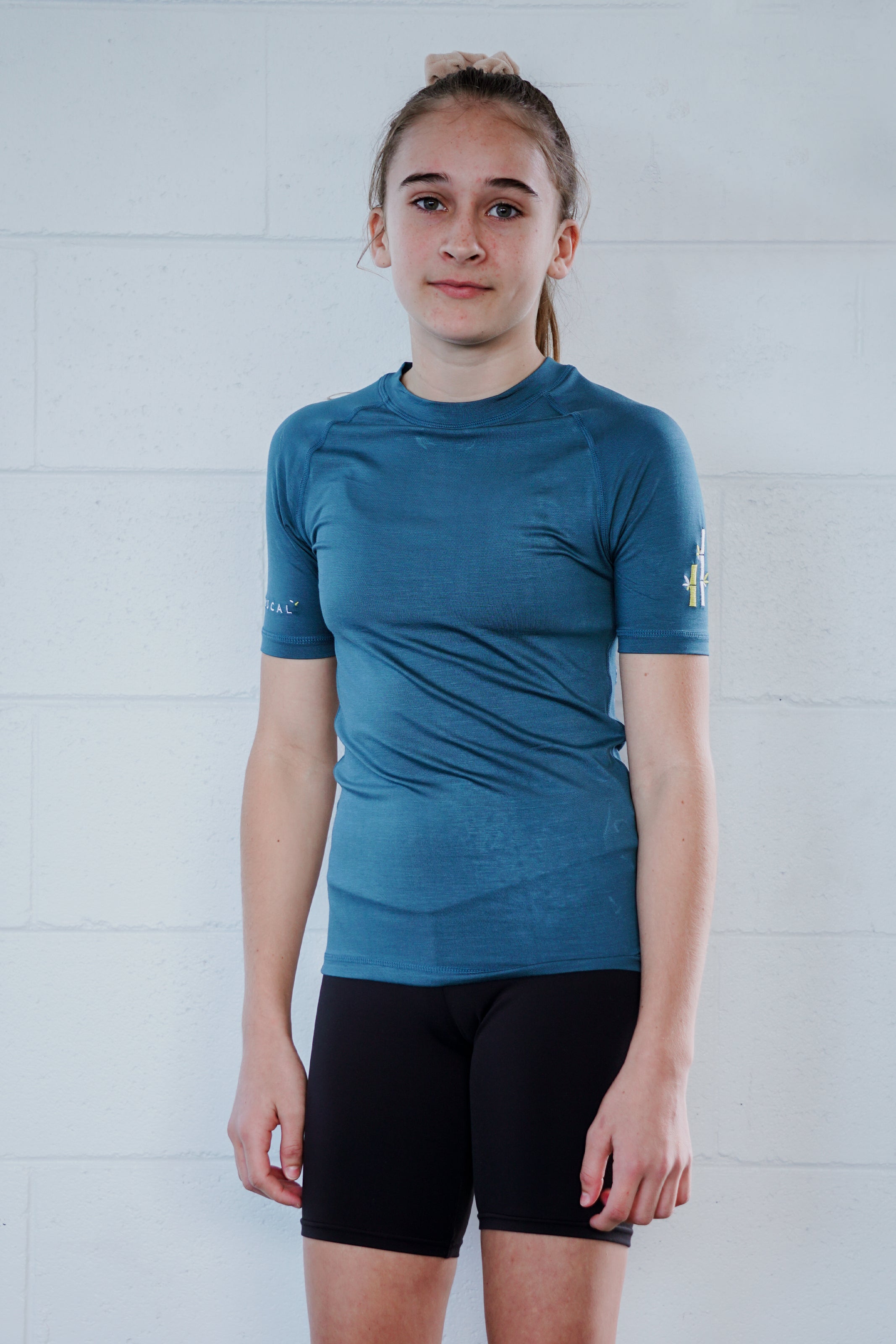 Bamboo Rash Guard Youth Bamboo Rash Guard Short Sleeve – Alchemical