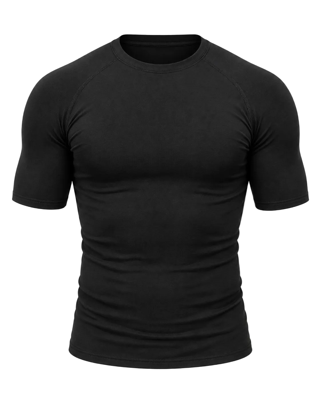 OG Hemp Black Rash Guard - Short Sleeve