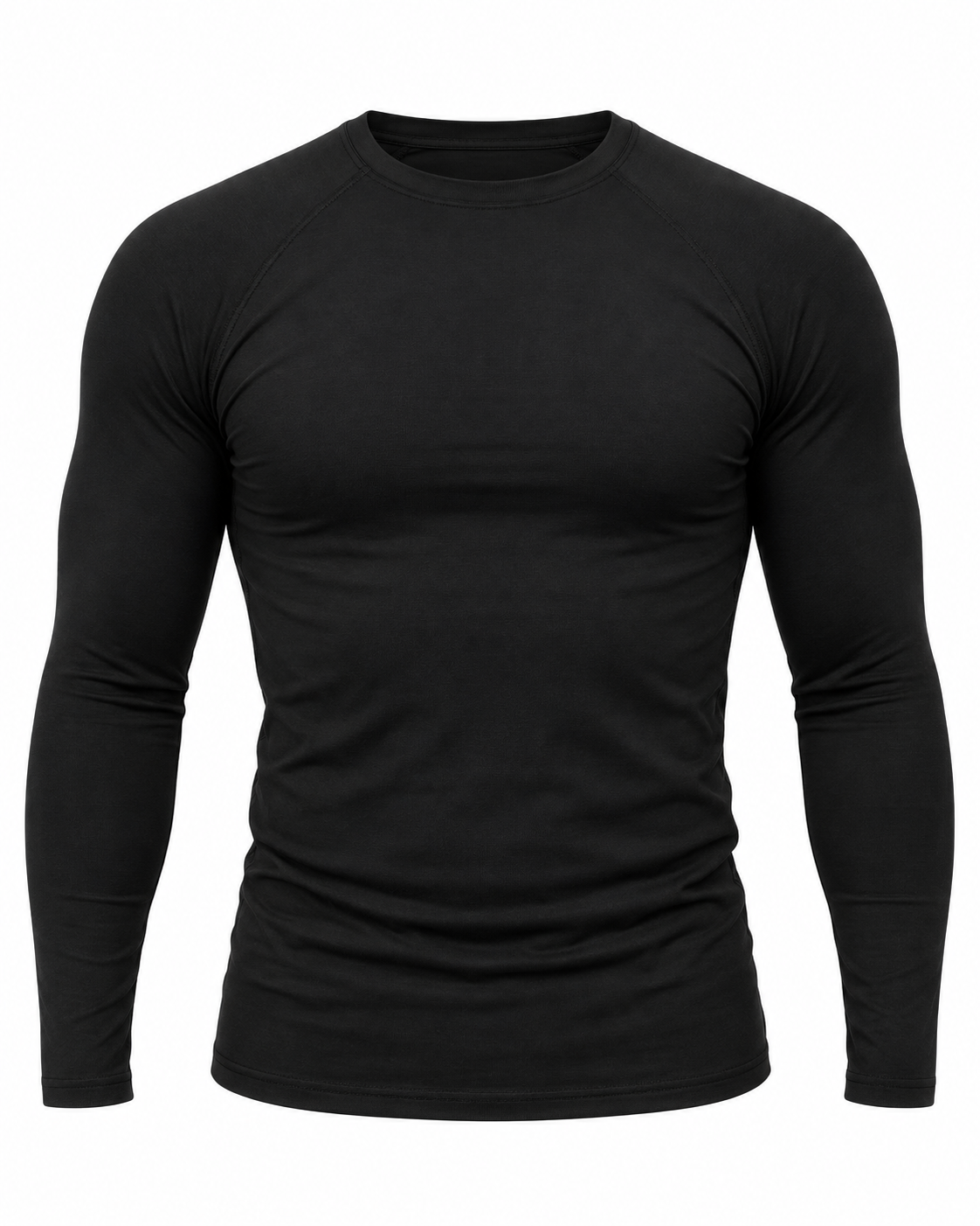 OG Hemp Black Rash Guard - Long Sleeve