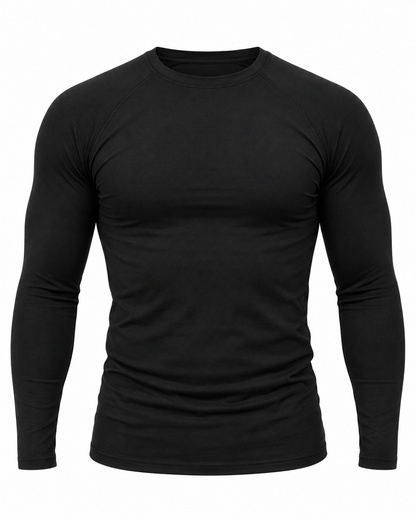 OG Hemp Black Rash Guard - Long Sleeve