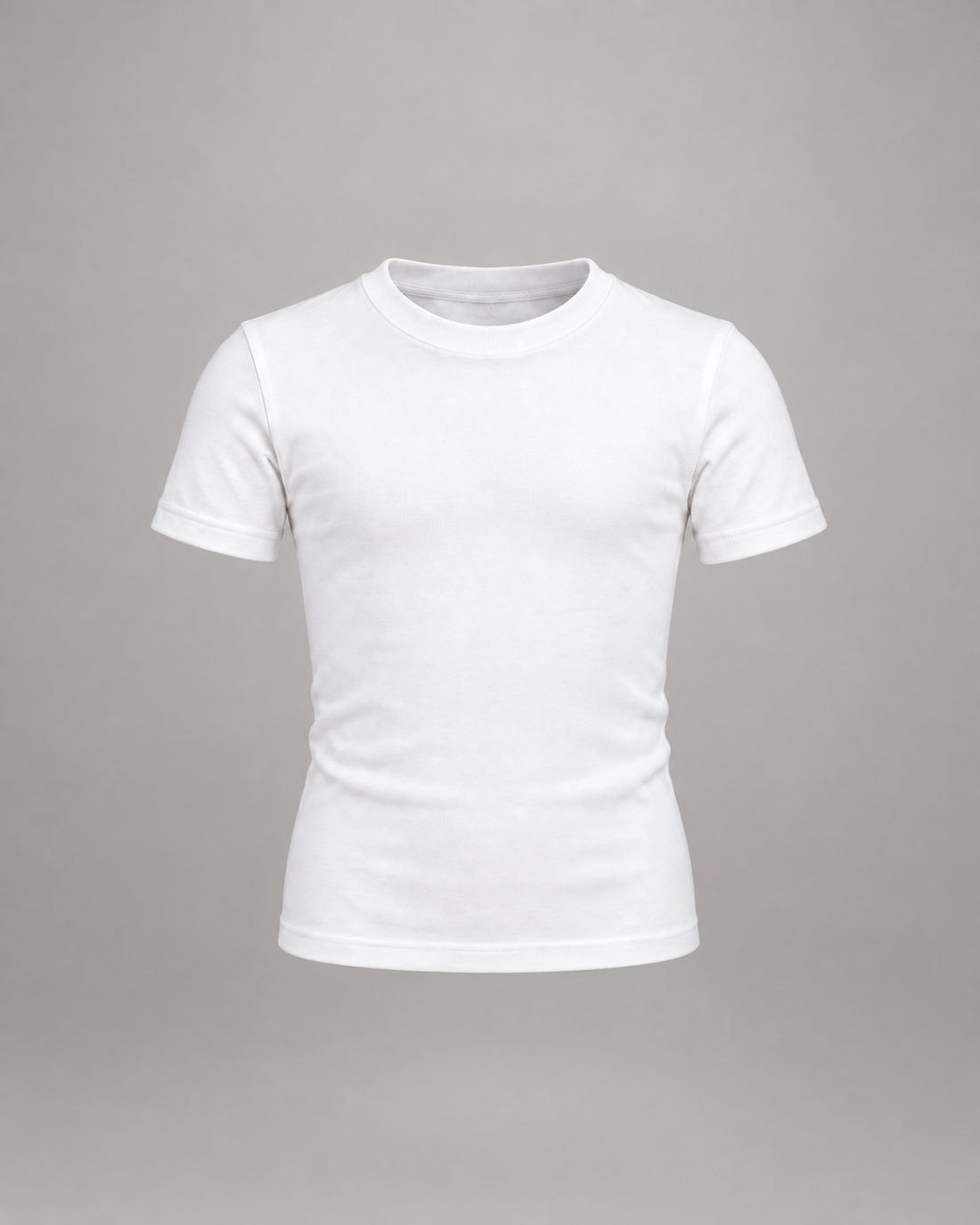 Youth White Hemp Rashguard Short Sleeve