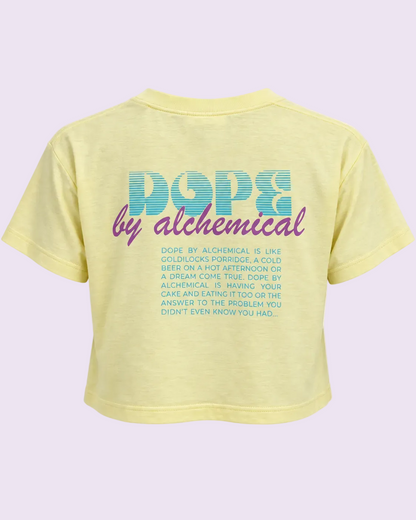 Mellow Yellow Ladies Crop