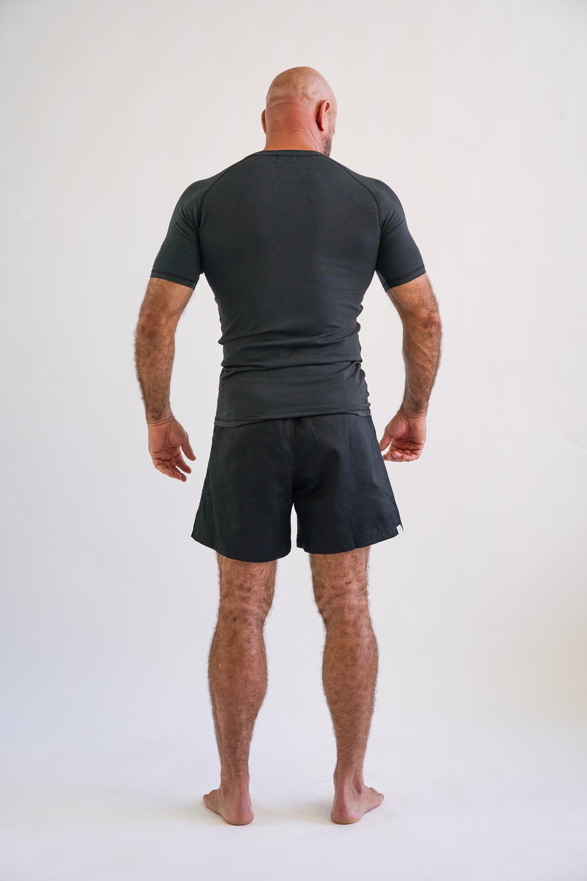 OG Hemp Black Rash Guard - Short Sleeve