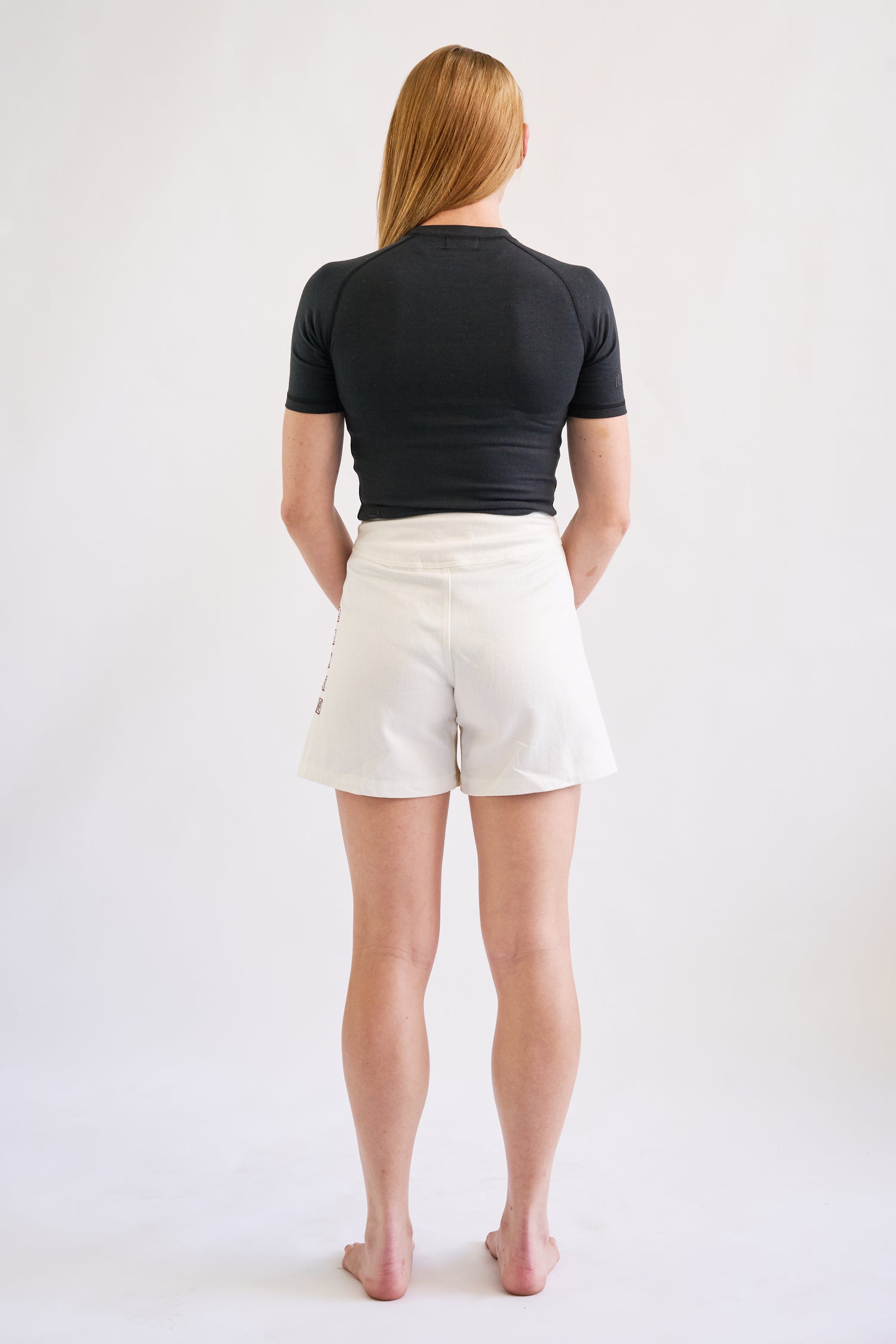 Hemp Black Rash Guard - Short Sleeve