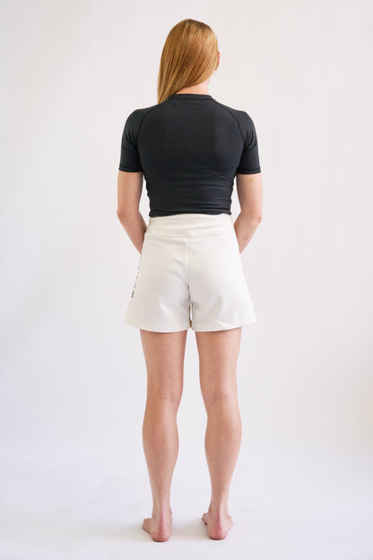 Hemp Black Rash Guard - Short Sleeve