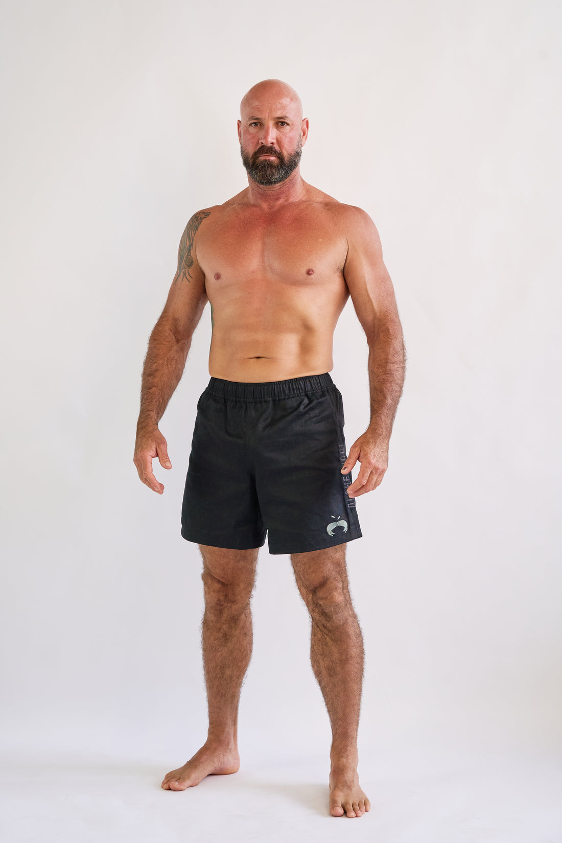 Grappling Shorts - Charcoal &amp; Olive
