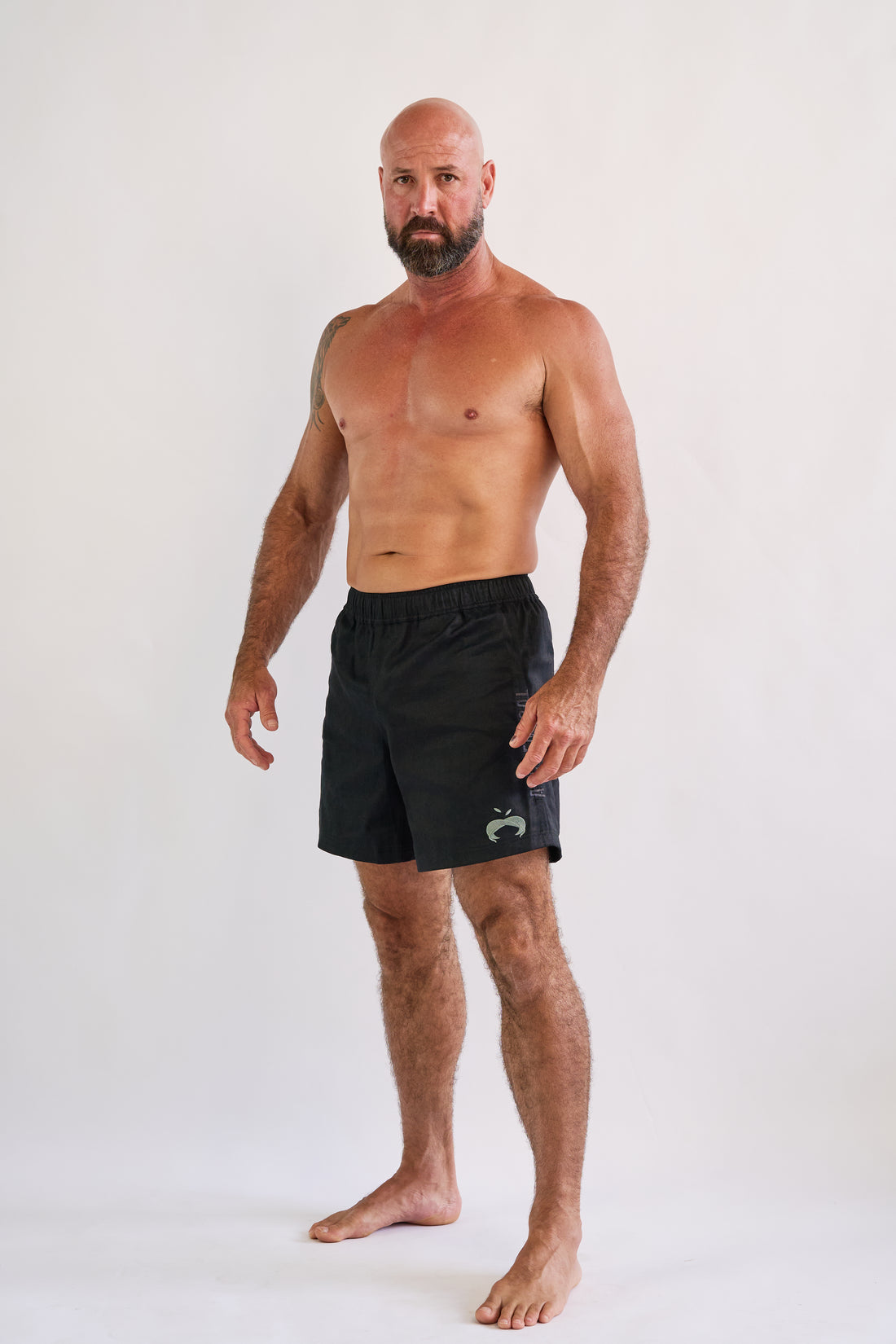 Grappling Shorts - Charcoal &amp; Olive