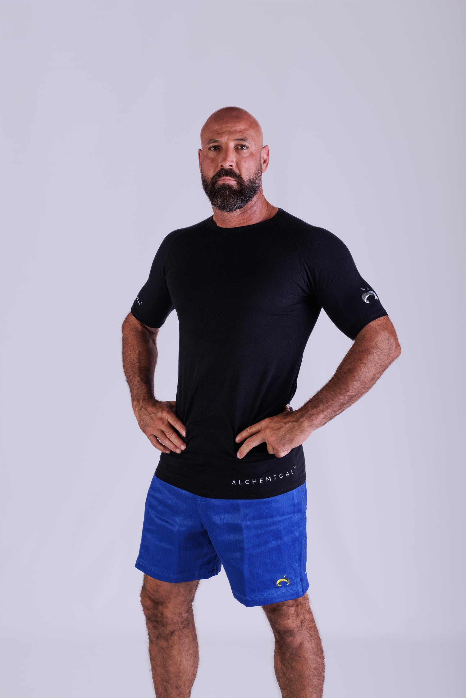 Hemp + Cotton Rash Guard Short Sleeve