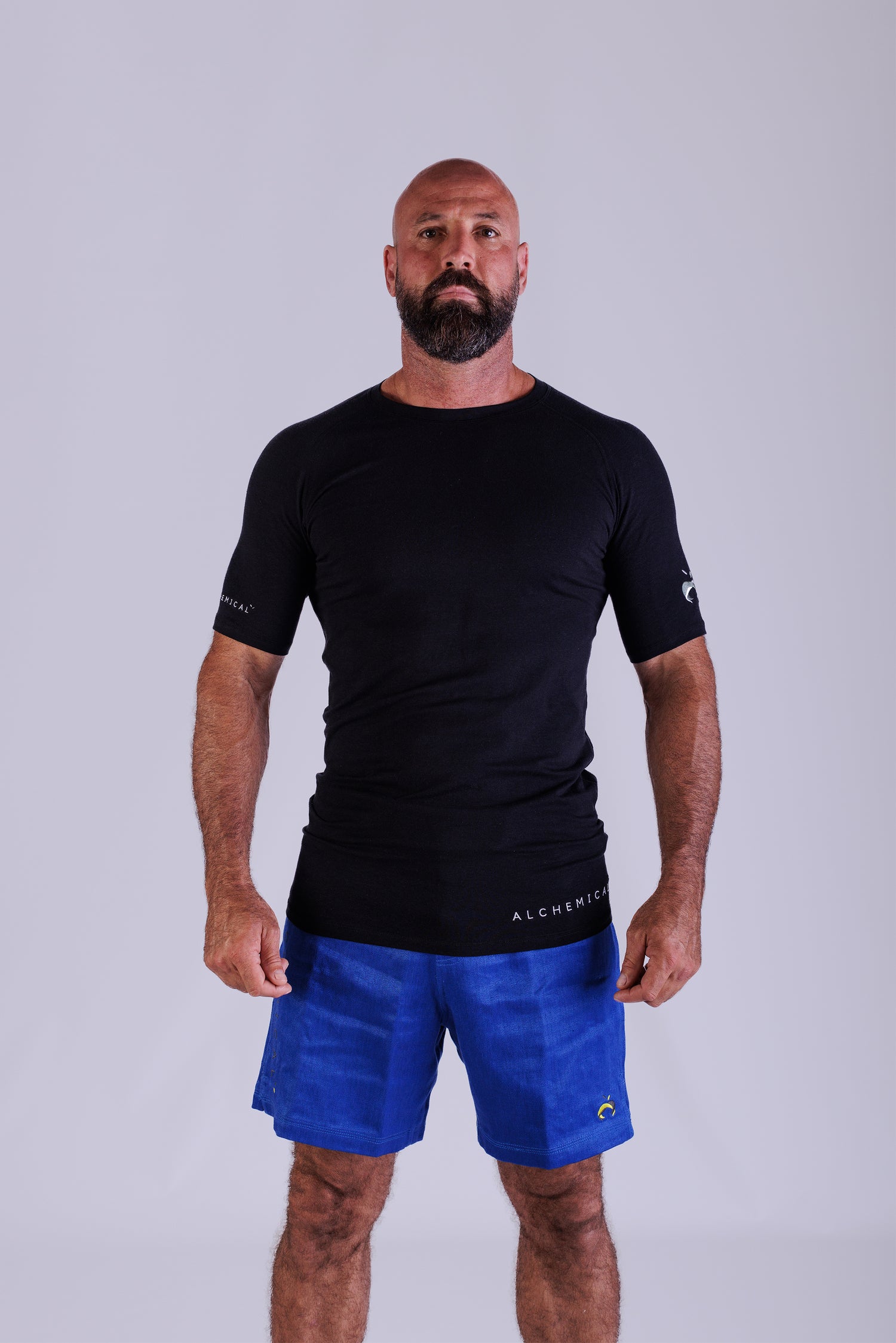 Hemp + Cotton Rash Guard Short Sleeve